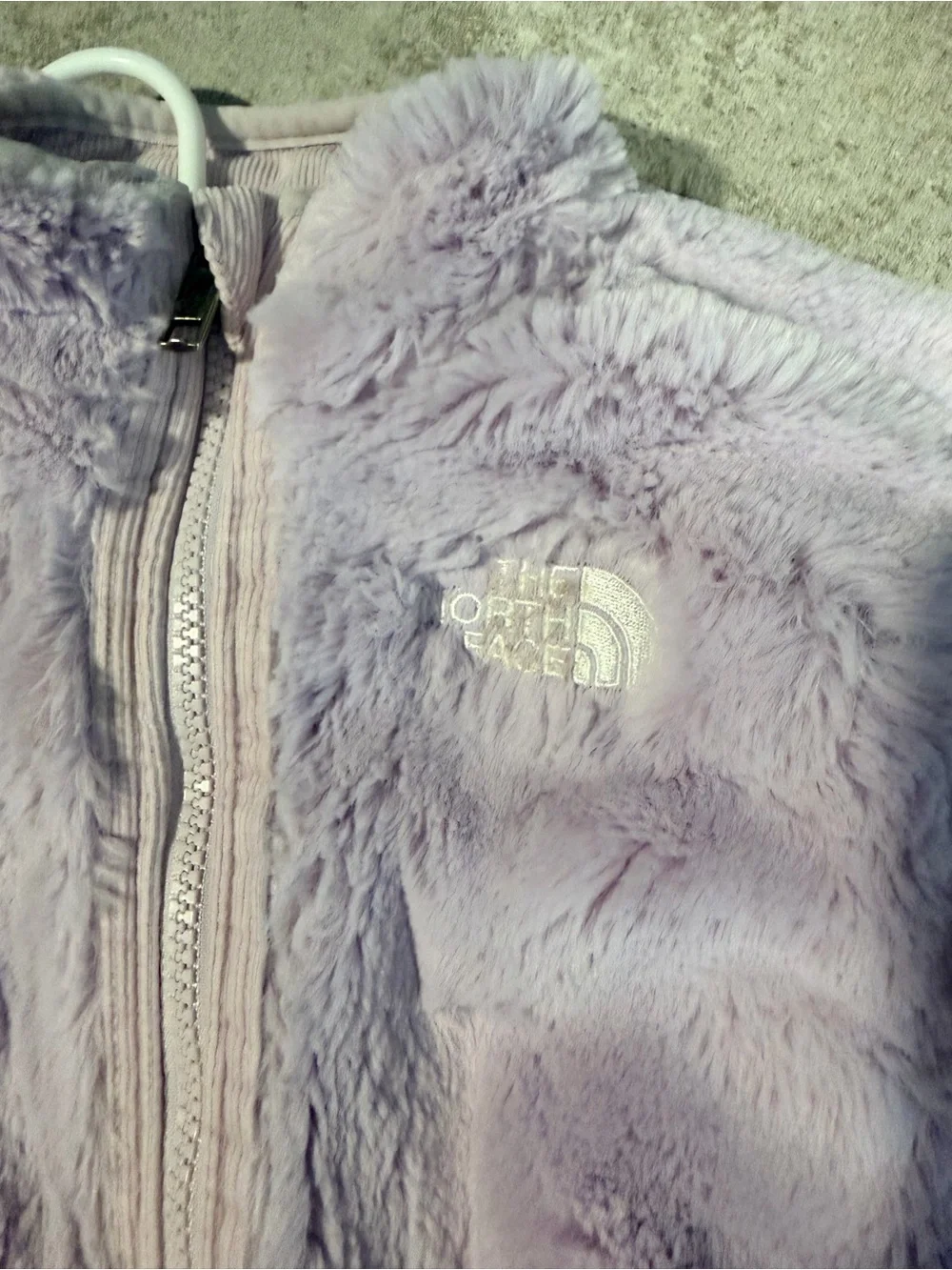 The North Face Lavender Reversible Mossbud/Corduroy Jacket (Toddler)